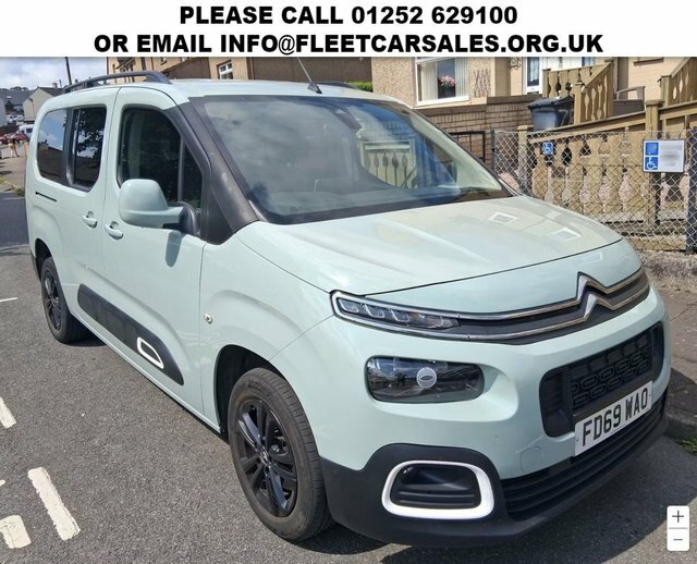 Citroen Berlingo 1.5 Bluehdi Flair XL Green