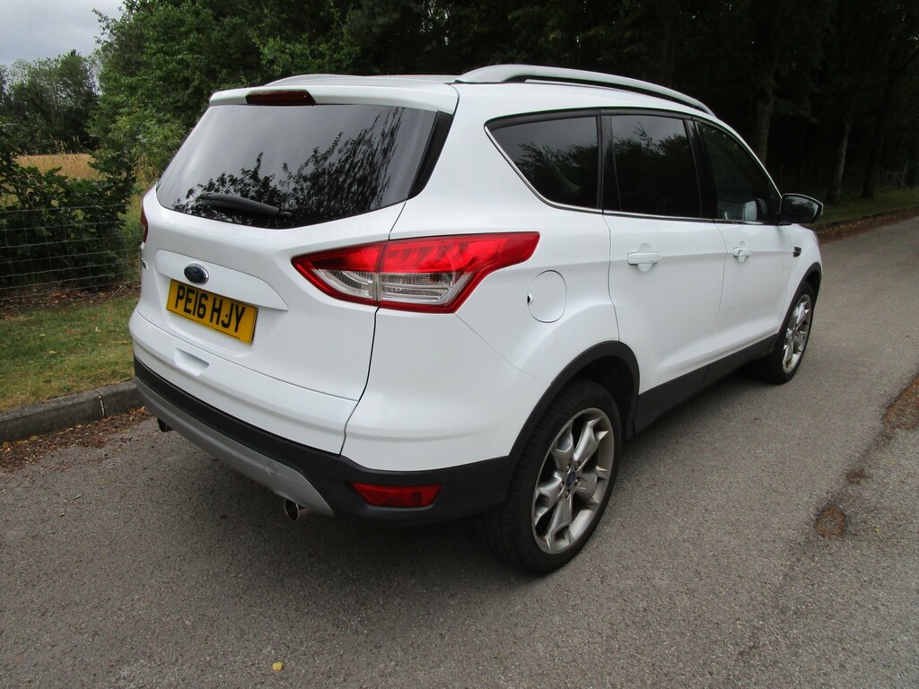 Ford Kuga 2.0 Tdci Titanium X Sport - 1 Owner - Great Histor PE16HJY White #4