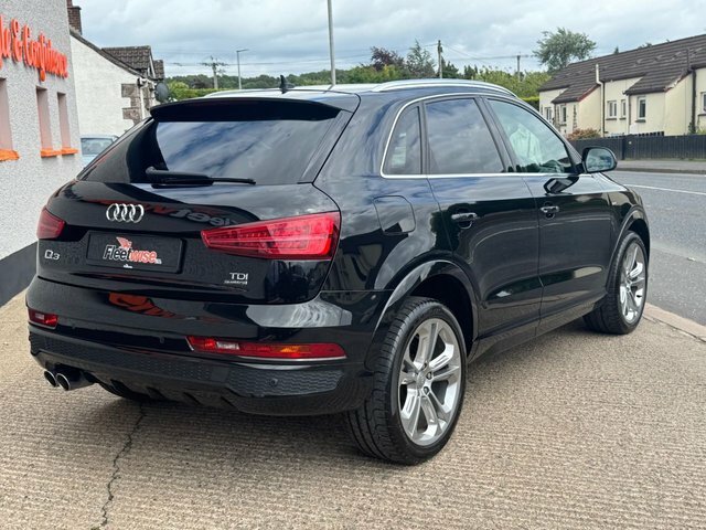 Audi Q3 2.0 Tdi S Line Plus Suv S Tronic Quattr Black #4