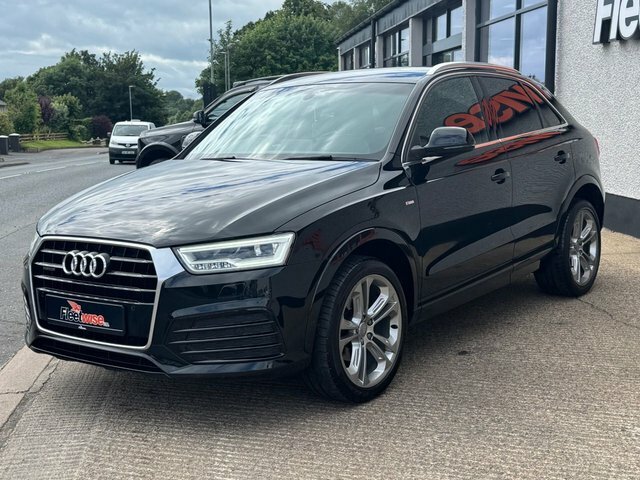 Audi Q3 2.0 Tdi S Line Plus Suv S Tronic Quattr Black #3