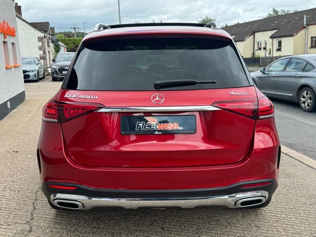 Mercedes-Benz GLE Class 2.9 Gle400d Amg Line Premium Plus Suv Red #5