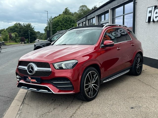 Mercedes-Benz GLE Class 2.9 Gle400d Amg Line Premium Plus Suv Red #3