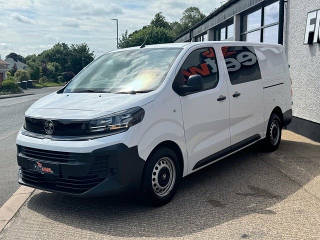 Vauxhall Vivaro 2.0 Turbo D Prime XL Crew Van Double Cab 6Dr Diese White #3