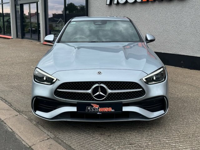 Mercedes-Benz C Class 2.0 C220dh Mhev Amg Line Premium Saloon Dies Silver #2