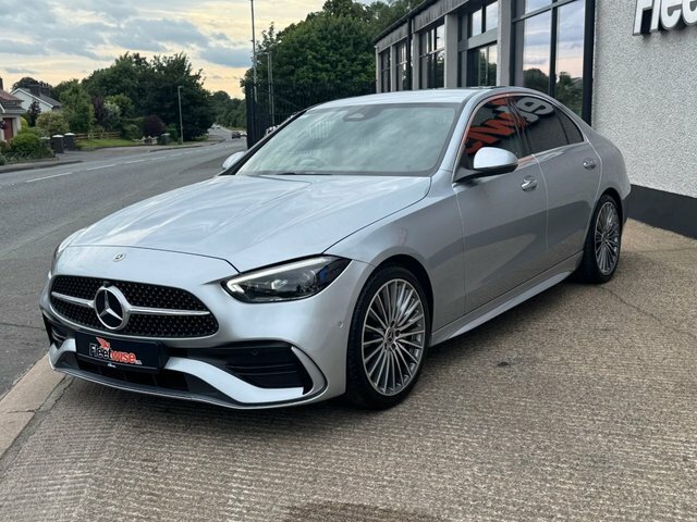 Mercedes-Benz C Class 2.0 C220dh Mhev Amg Line Premium Saloon Dies Silver #3