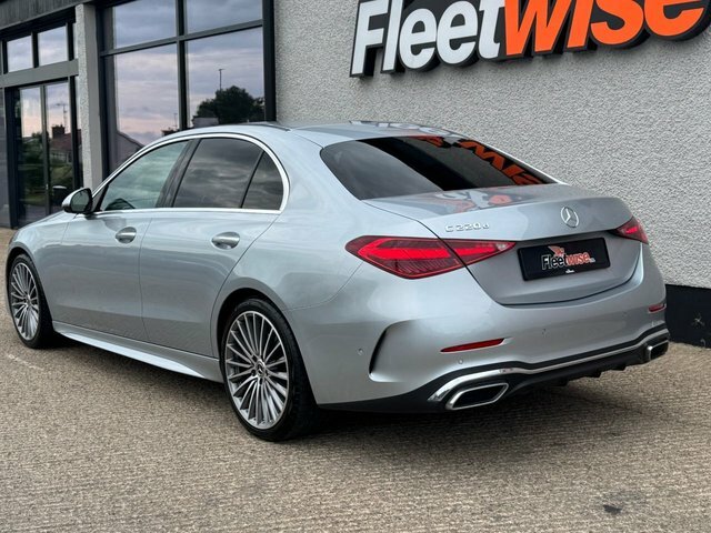 Mercedes-Benz C Class 2.0 C220dh Mhev Amg Line Premium Saloon Dies Silver #6