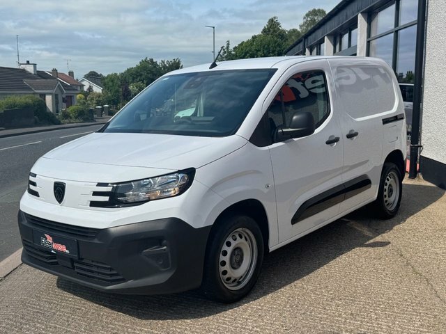 Peugeot Partner 1.5 Bluehdi 1000 Professional Standard Panel Van 5 White #3