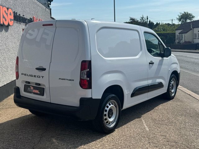 Peugeot Partner 1.5 Bluehdi 1000 Professional Standard Panel Van 5 White #4