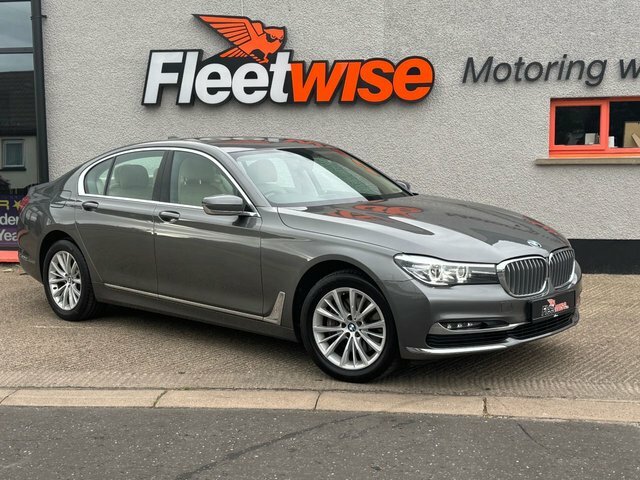 BMW 7 Series 3.0 730D Exclusive Saloon Euro 6 Grey
