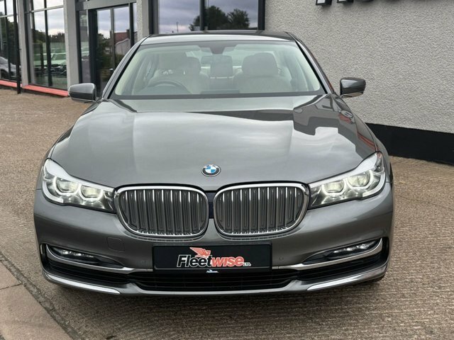 BMW 7 Series 3.0 730D Exclusive Saloon Euro 6 Grey #2