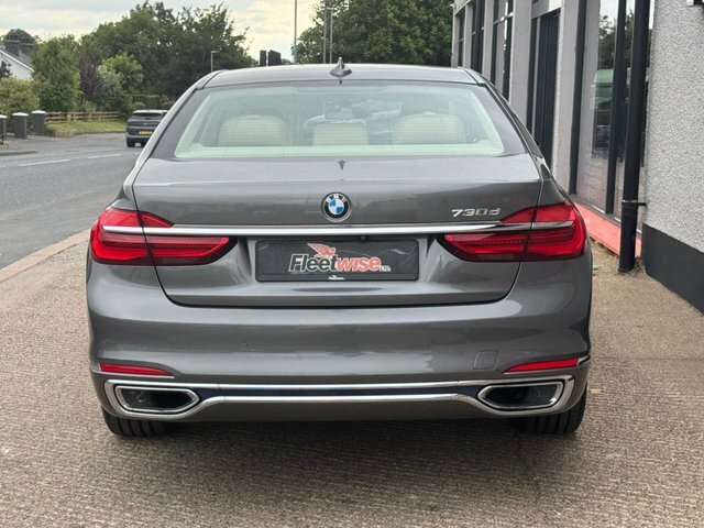 BMW 7 Series 3.0 730D Exclusive Saloon Euro 6 Grey #5