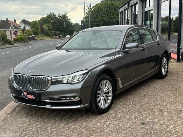 BMW 7 Series 3.0 730D Exclusive Saloon Euro 6 Grey #3