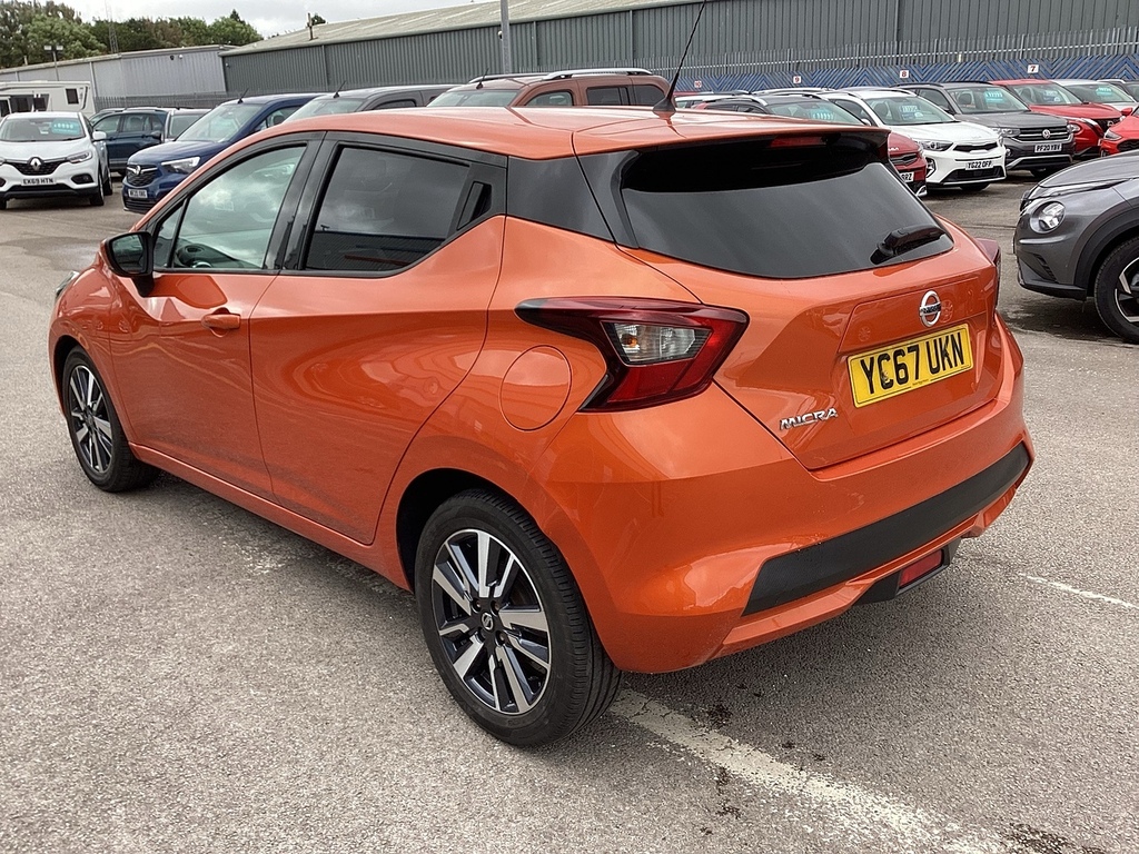 Nissan Micra Dci N-connecta Orange #2