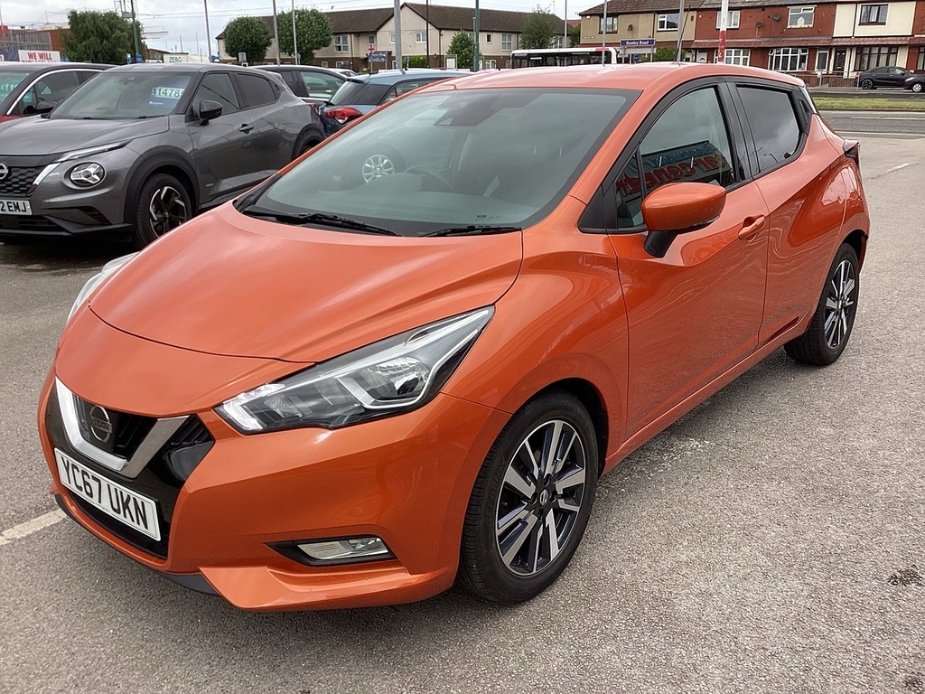 Nissan Micra Dci N-connecta Orange #5