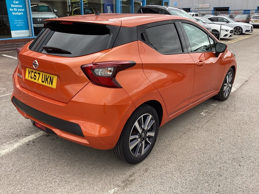 Nissan Micra Dci N-connecta Orange #4