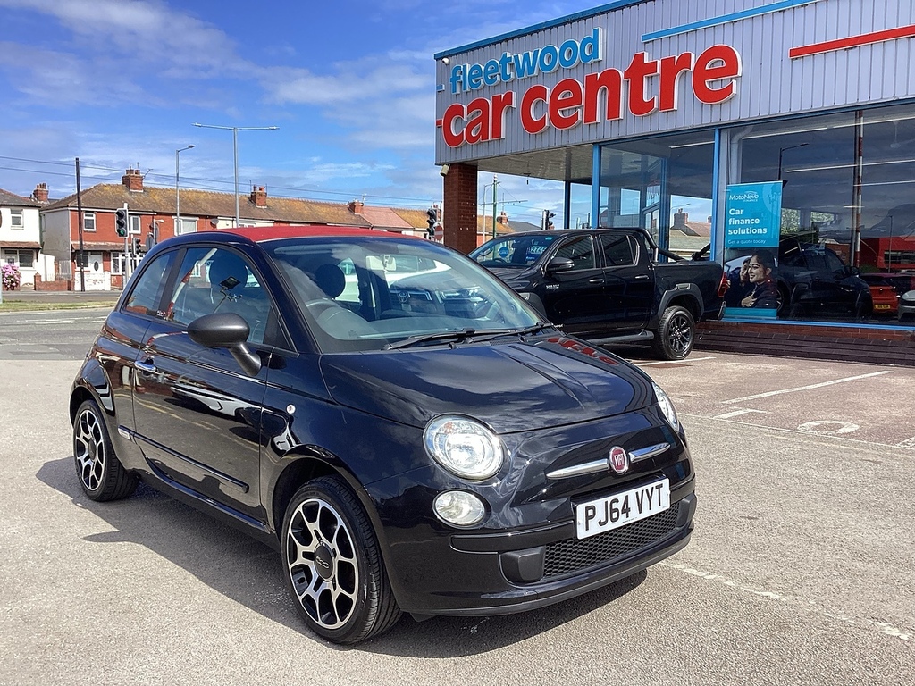 Fiat 500C Pop Black