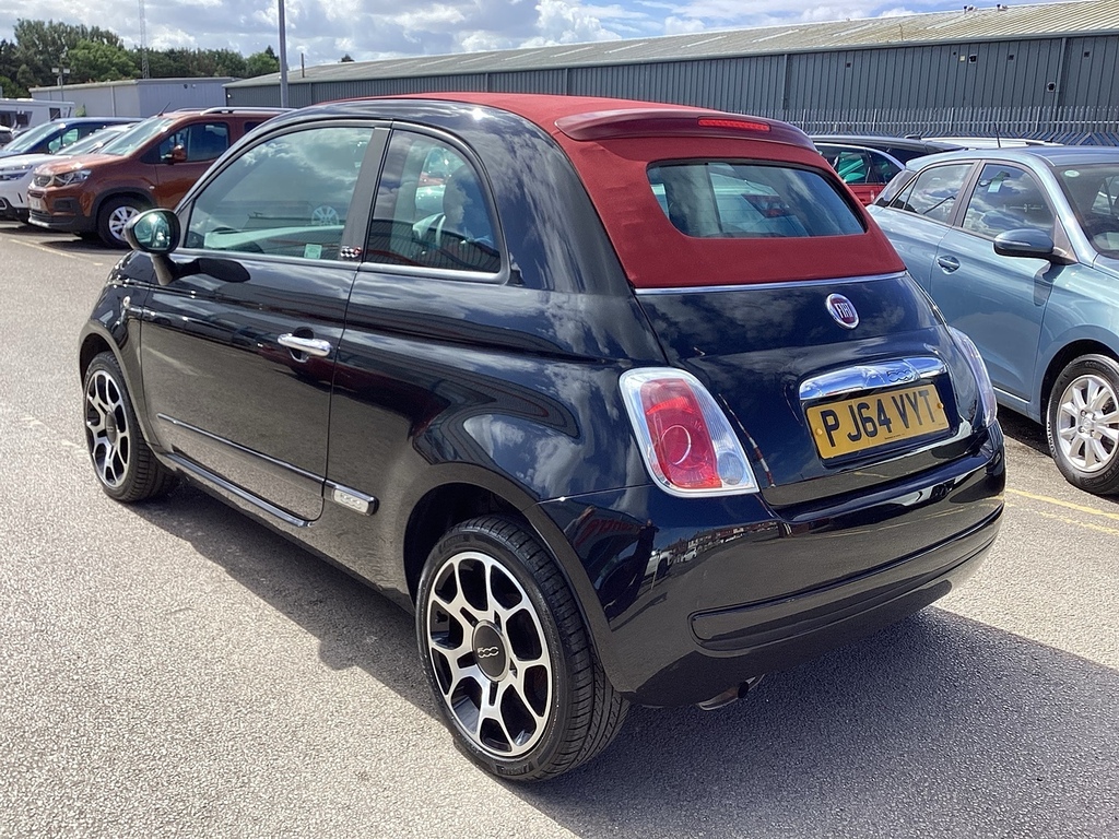 Fiat 500C Pop Black #2