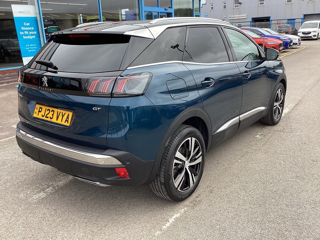 Peugeot 3008 Puretech Gt PJ23VYA Blue #4