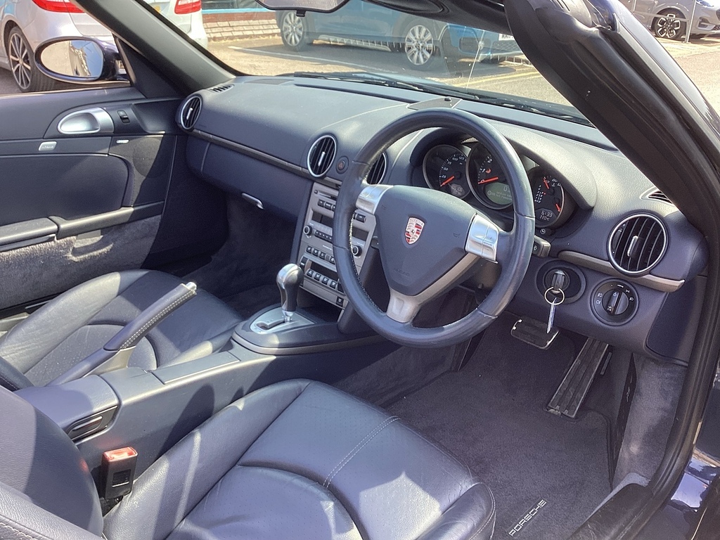Porsche Boxster 987 Blue #4