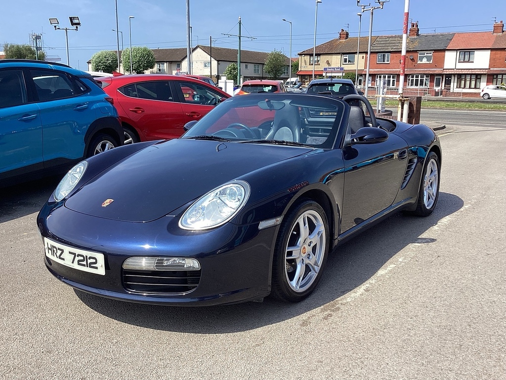 Porsche Boxster 987 Blue #2