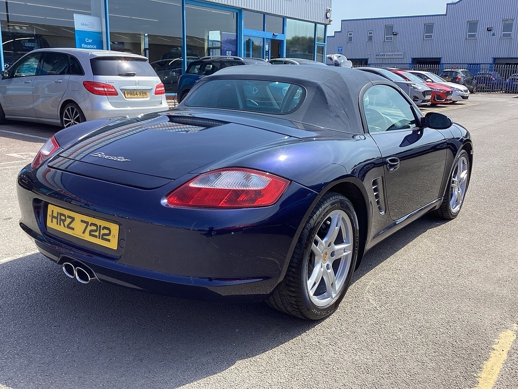 Porsche Boxster 987 Blue #3