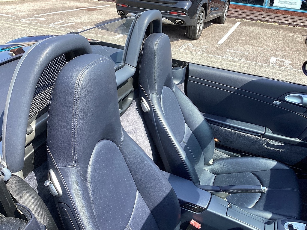 Porsche Boxster 987 Blue #5