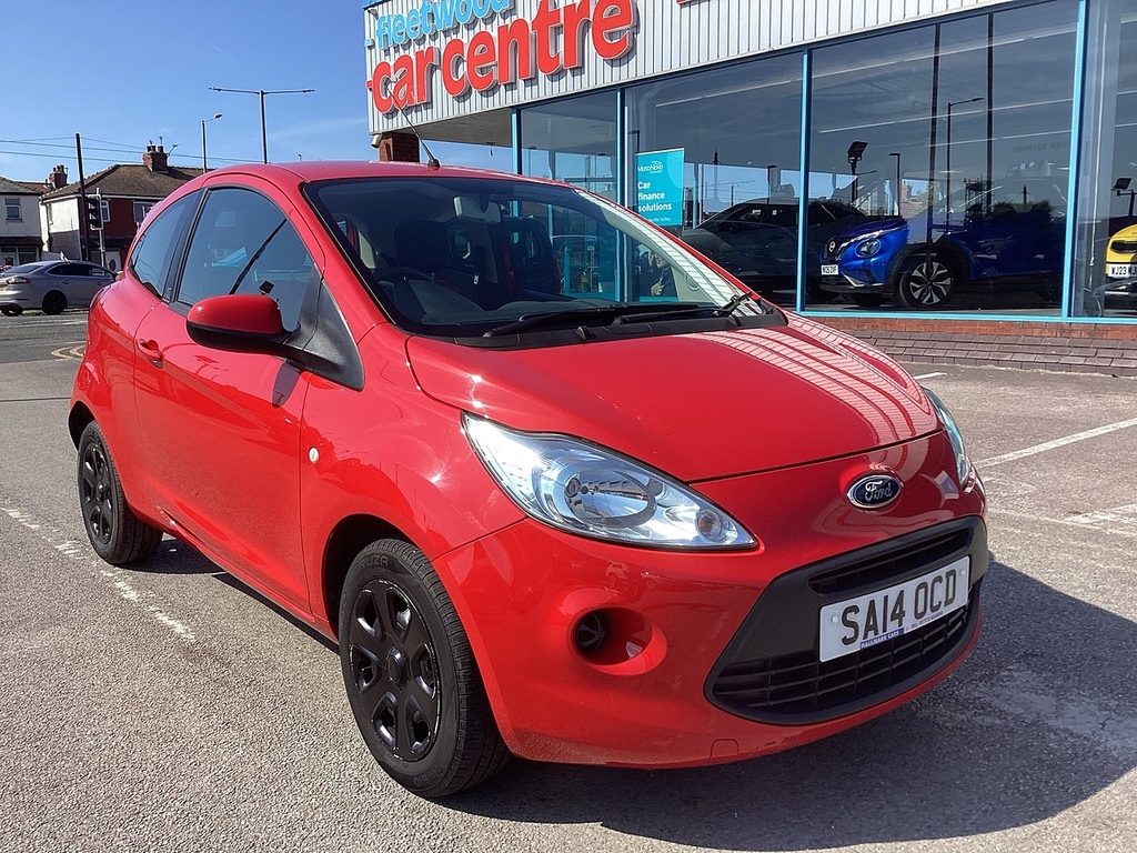 Ford KA Edge Red