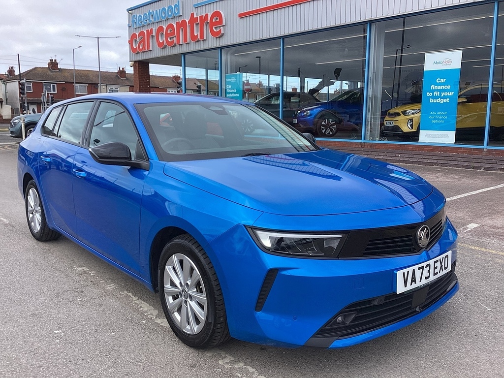 Vauxhall Astra Turbo Design Blue
