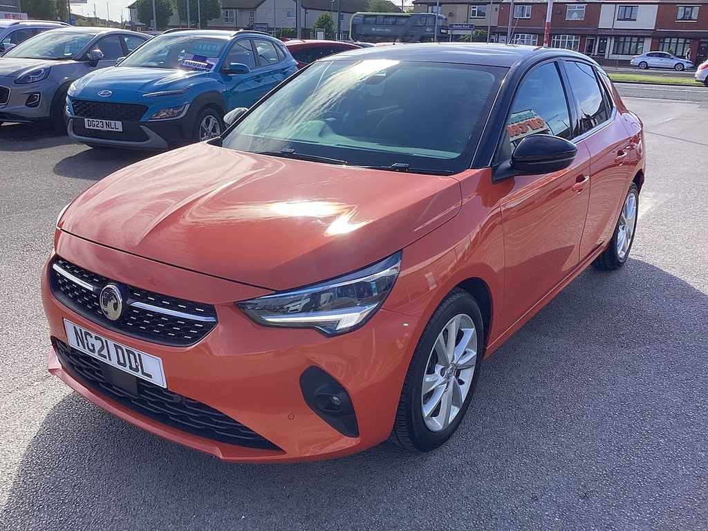 Vauxhall Corsa Turbo D Elite Nav Orange #5