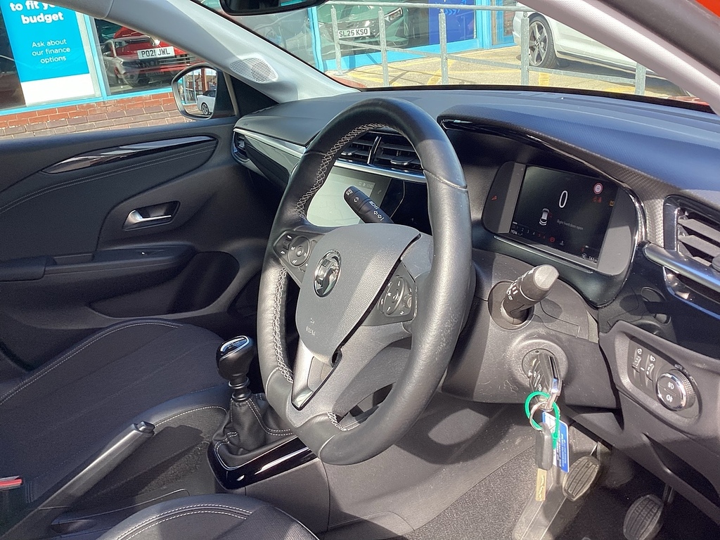 Vauxhall Corsa Turbo D Elite Nav Orange #6