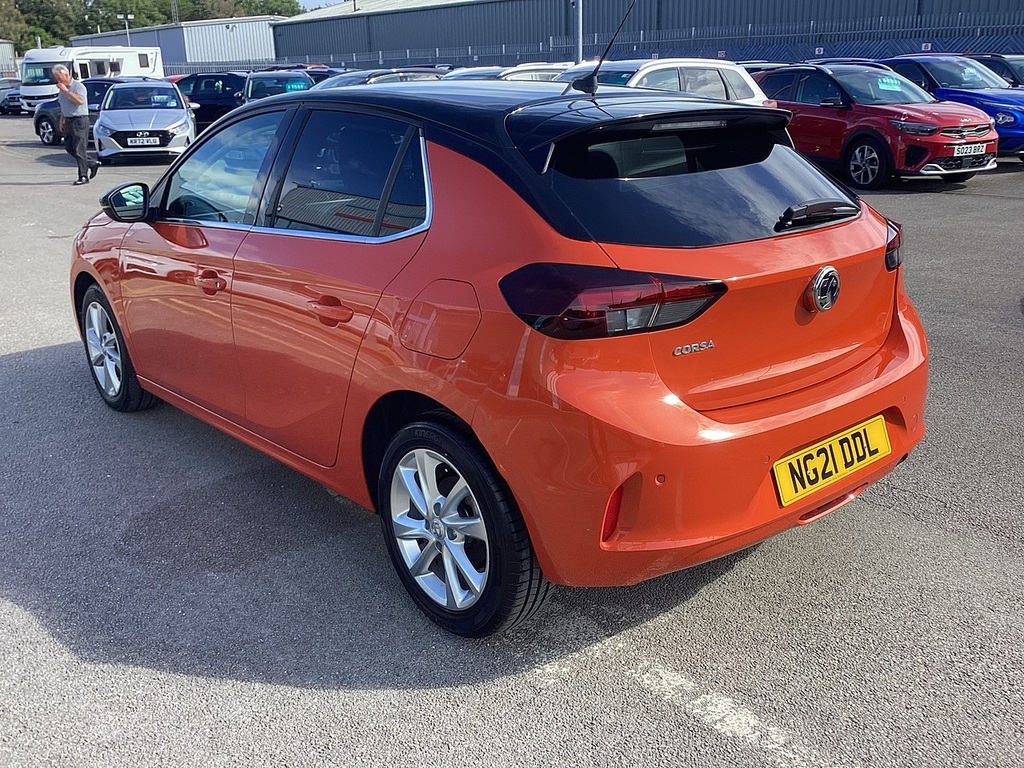 Vauxhall Corsa Turbo D Elite Nav Orange #2