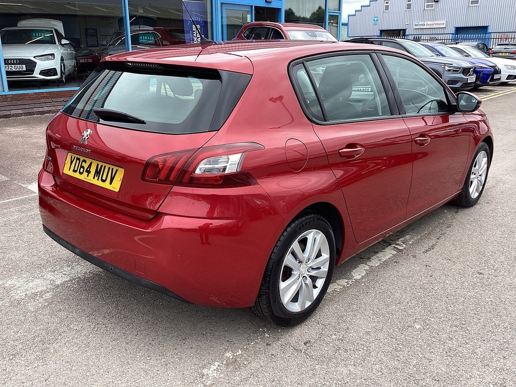 Peugeot 308 E-hdi Active Red #4