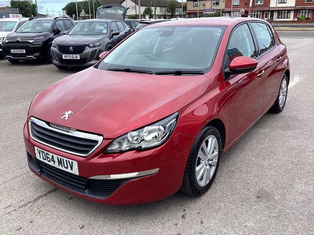 Peugeot 308 E-hdi Active Red #5