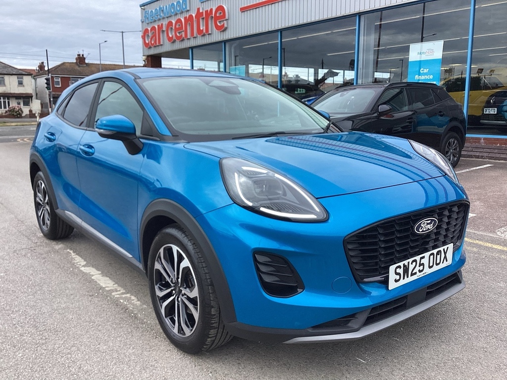 Ford Puma T Ecoboost Mhev Titanium Blue