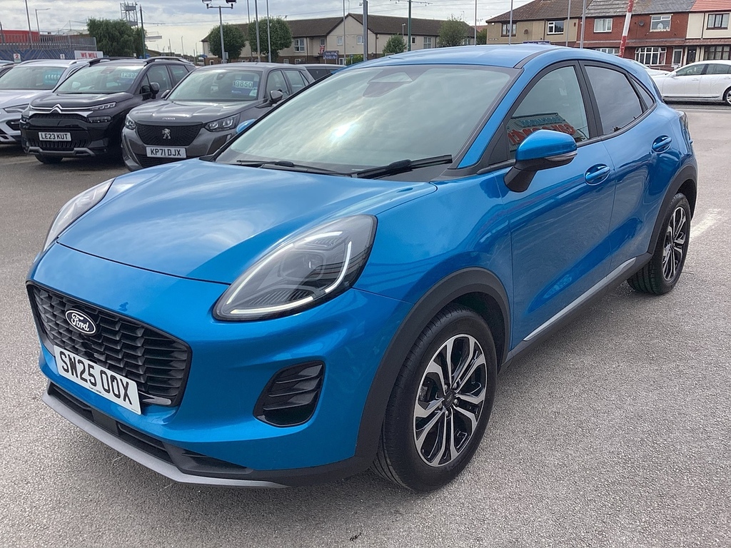 Ford Puma T Ecoboost Mhev Titanium SW25OOX Blue #4