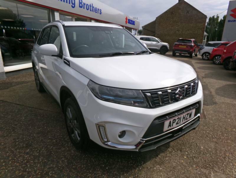 Suzuki Vitara 1.4 Boosterjet 48V Hybrid Sz-t White #3