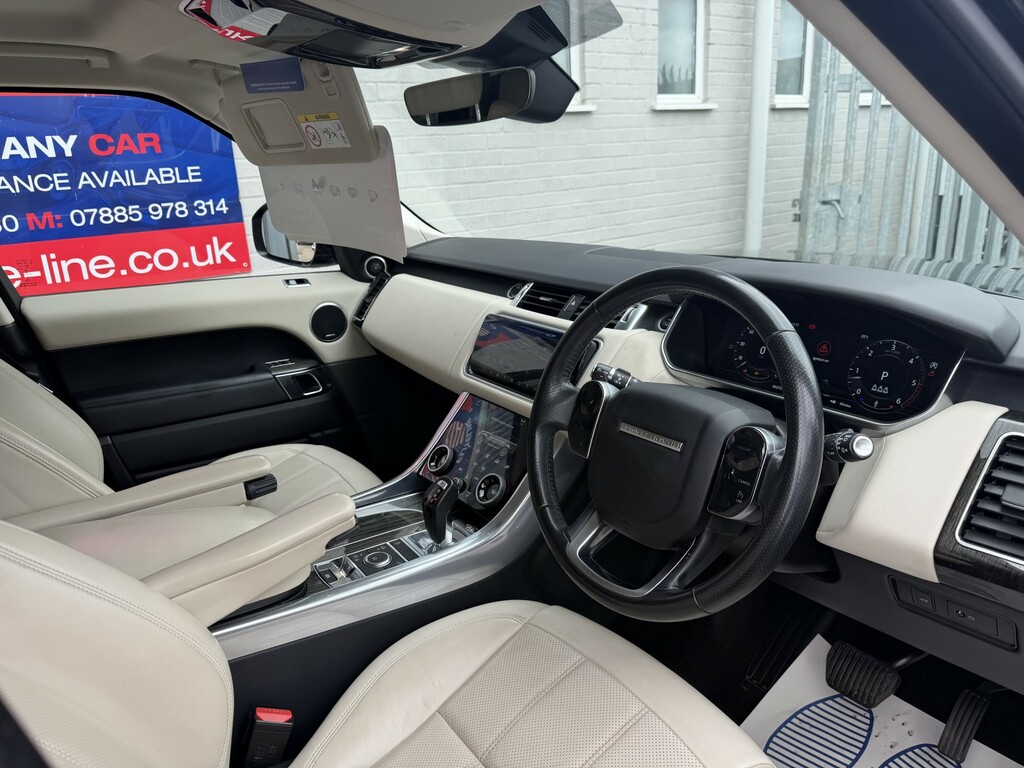 Land Rover Range Rover Sport 3.0 Sd V6 Hse 2018 LG68FHS Black #3