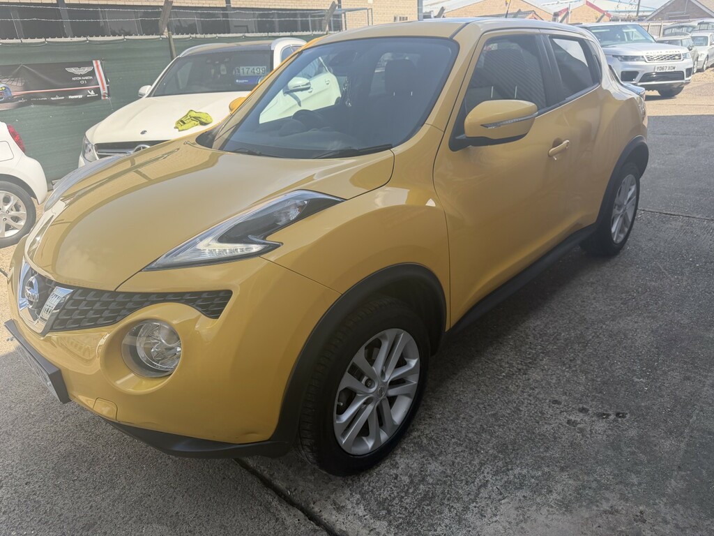 Nissan Juke 1.5 Dci N-connecta Yellow #4