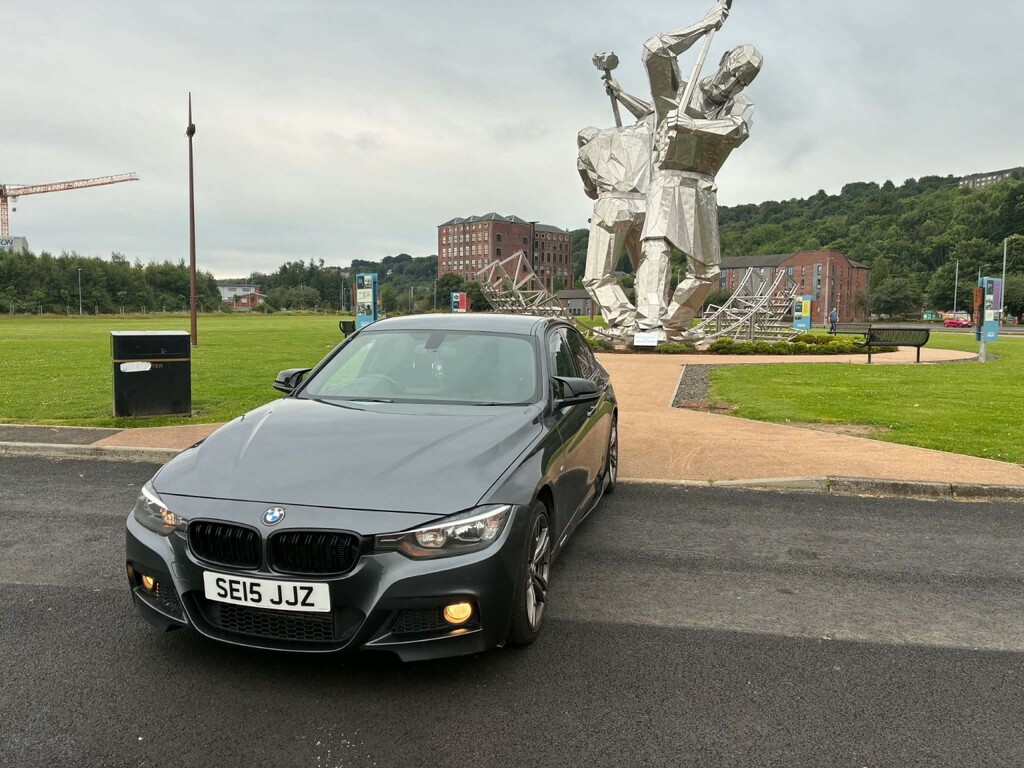BMW 3 Series 2.0 320I M Sport Saloon Grey #3