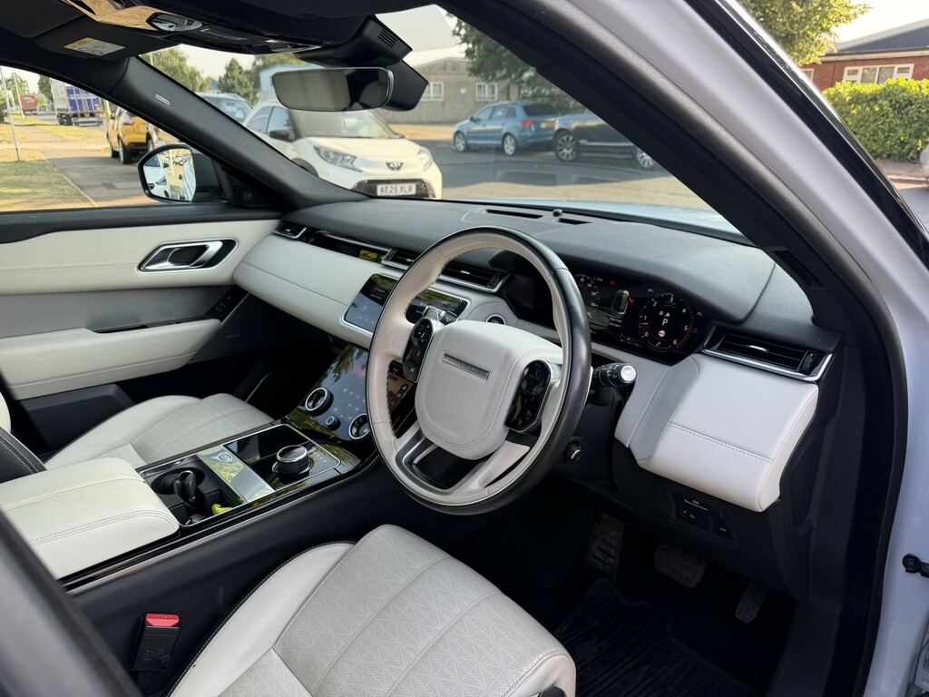 Land Rover Range Rover Velar 3.0 Sd6 V6 Hse White #4