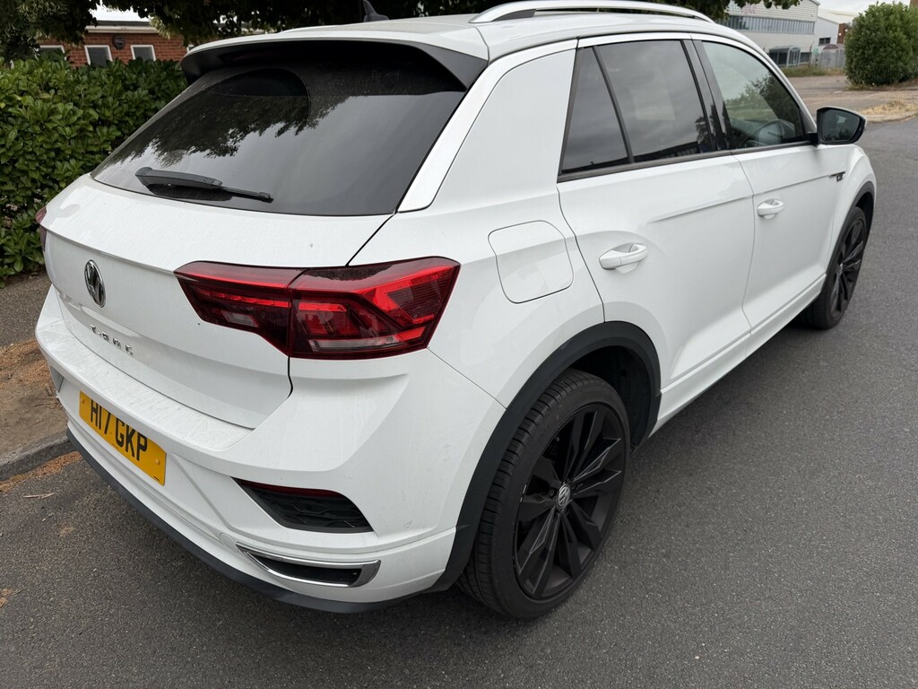 Volkswagen T-Roc 1.6 Tdi R-line White #5