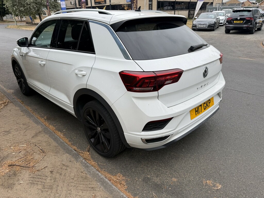 Volkswagen T-Roc 1.6 Tdi R-line White #3