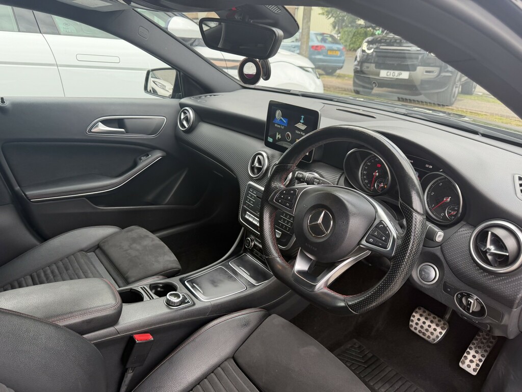 Mercedes-Benz A Class 2.1 A200d Amg Line 2017 AY17XDM Black #6