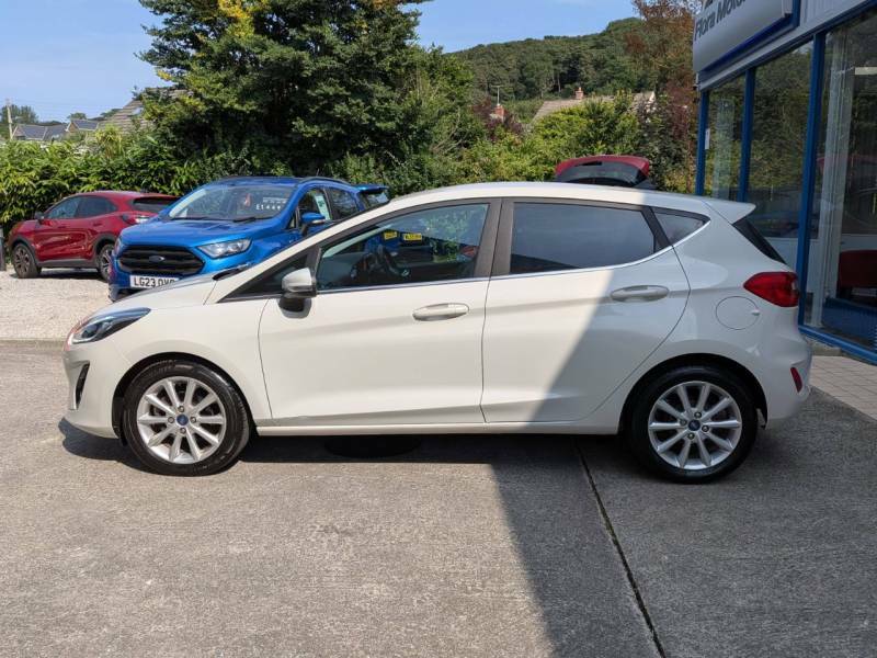 Ford Fiesta 1.0 Ecoboost Hybrid Mhev 125 Titanium - 2020 WK70VUL White #4