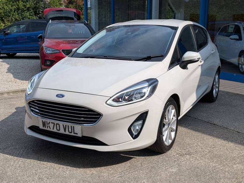 Ford Fiesta 1.0 Ecoboost Hybrid Mhev 125 Titanium - 2020 WK70VUL White #2