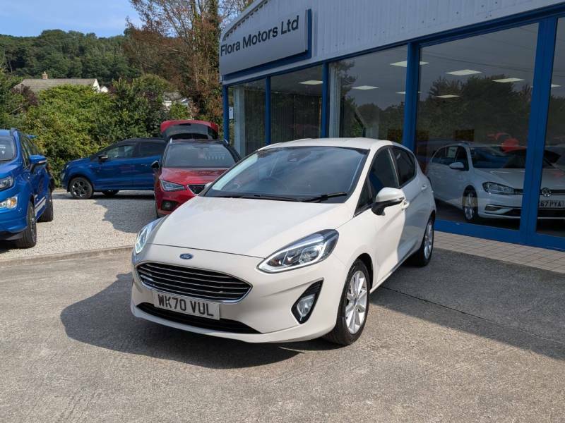 Ford Fiesta 1.0 Ecoboost Hybrid Mhev 125 Titanium - 2020 White