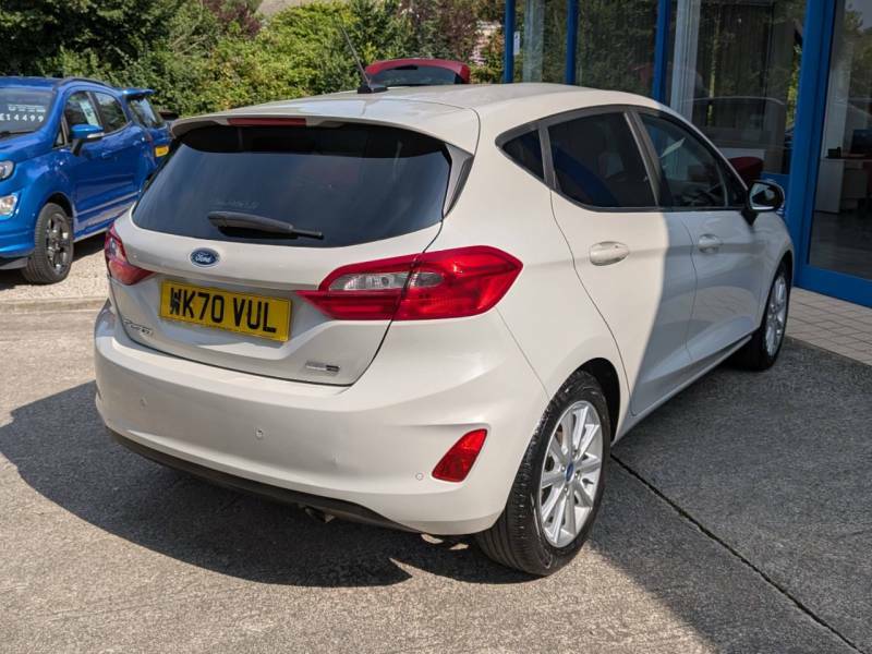 Ford Fiesta 1.0 Ecoboost Hybrid Mhev 125 Titanium - 2020 WK70VUL White #6