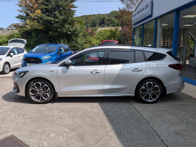 Ford Focus 1.0 Ecoboost Hybrid Mhev 155 St-line Vignale - CP22CFA Silver #4