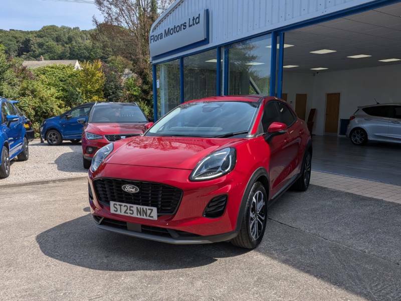Ford Puma 1.0 Ecoboost Hybrid Mhev Titanium Red