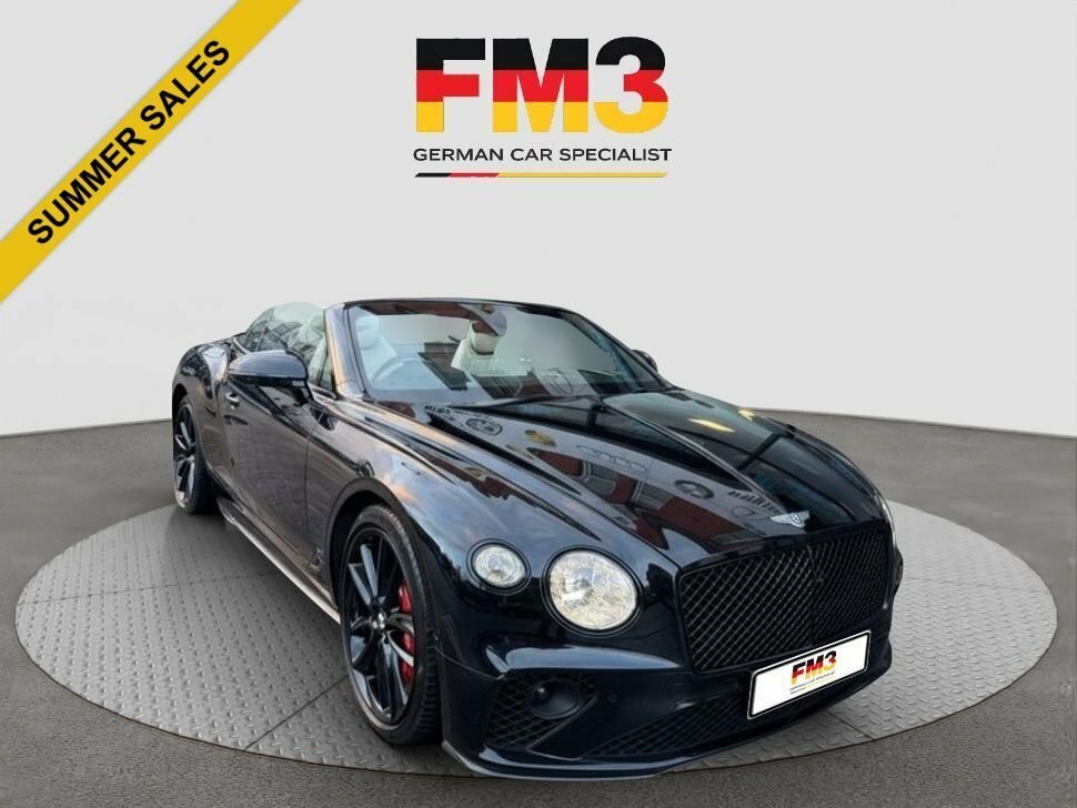 Bentley Continental Gt Convertible Black